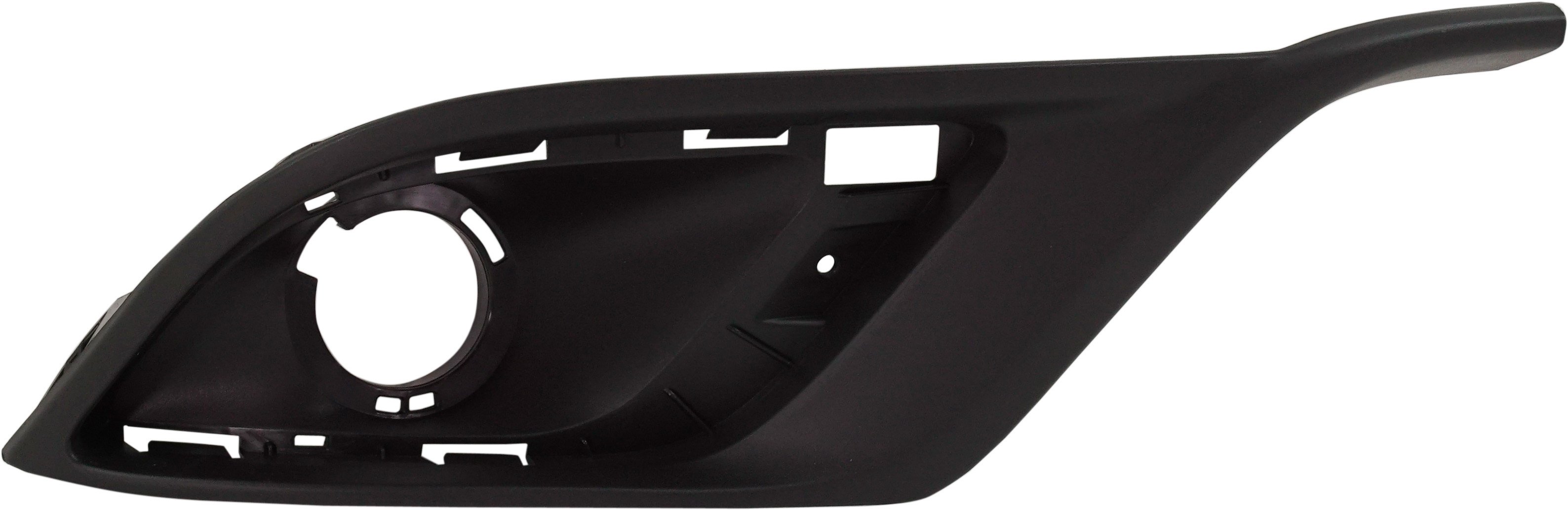 Front Fog Light Molding for Dodge Durango 2014-2020, Right (Passenger), Primed (Ready to Paint), Outer Trim, Citadel, GT, R/T, Limited, SXT Models, Replacement (CAPA Certified)