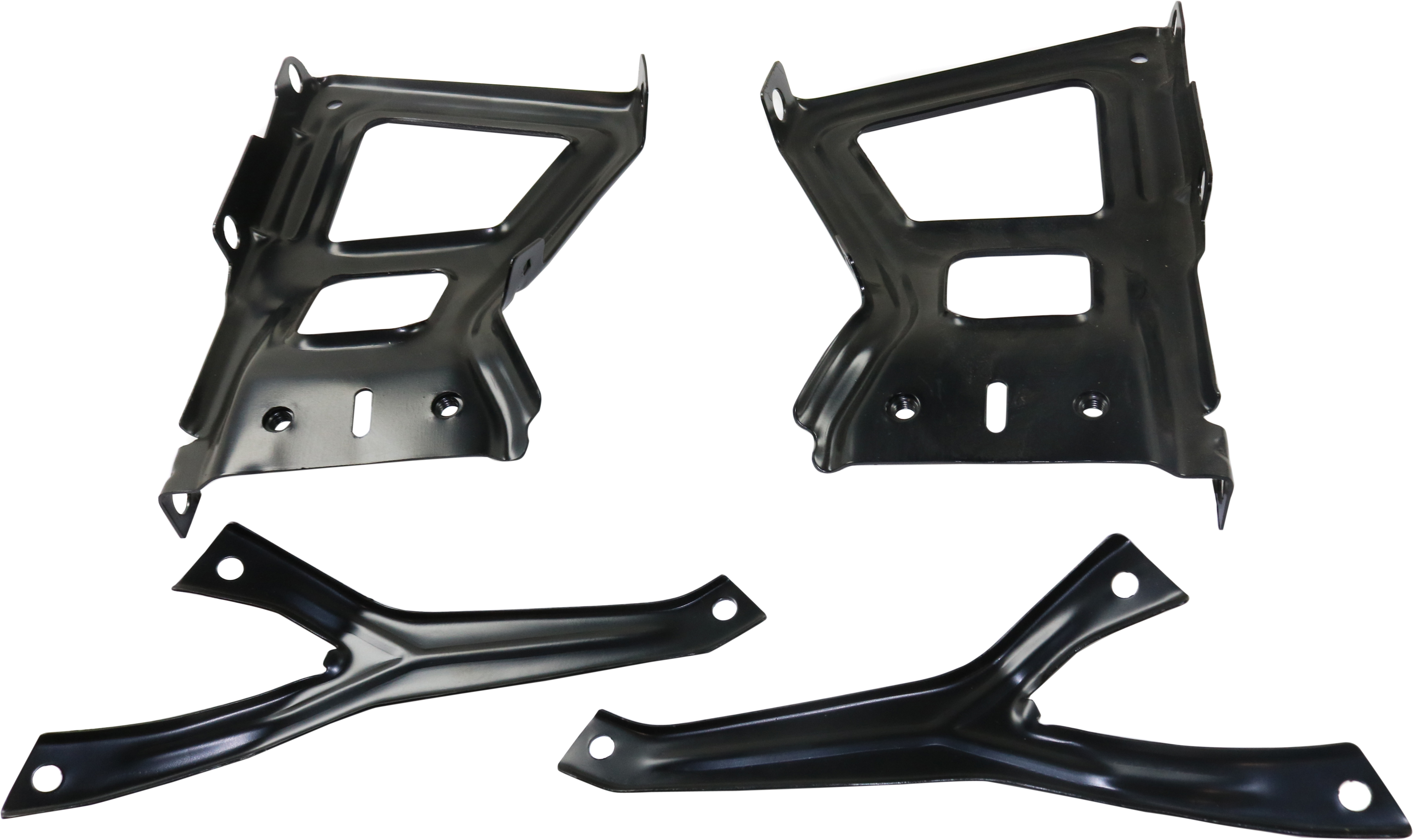 2009 - 2024 Dodge Ram 1500 Rear Bumper Bracket Set  (Pair, Driver & Passenger)