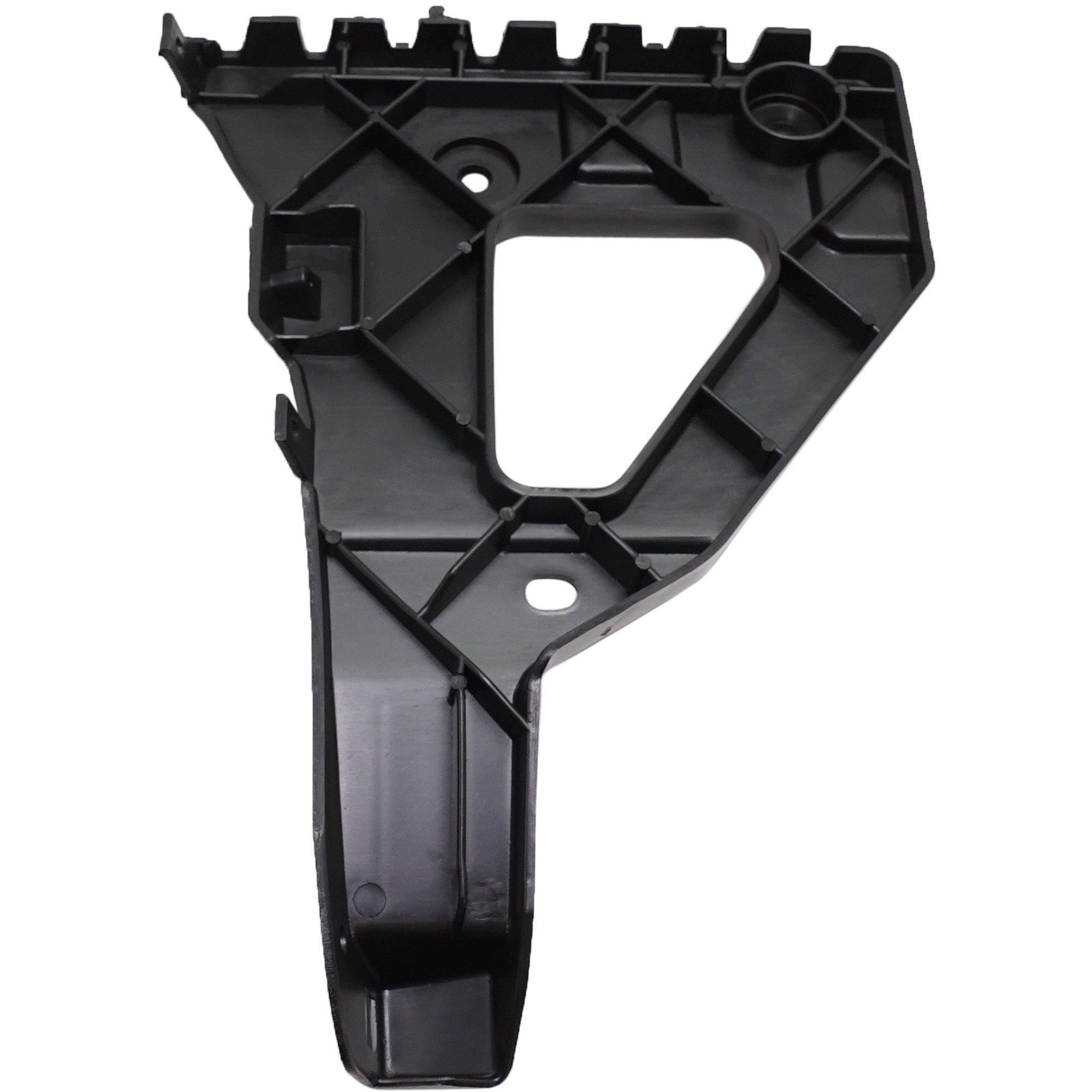 Front Bumper Bracket Guide for Audi A6 Quattro 2005-2011, Right (Passenger) Side, Type 1, Plastic Material, Replacement