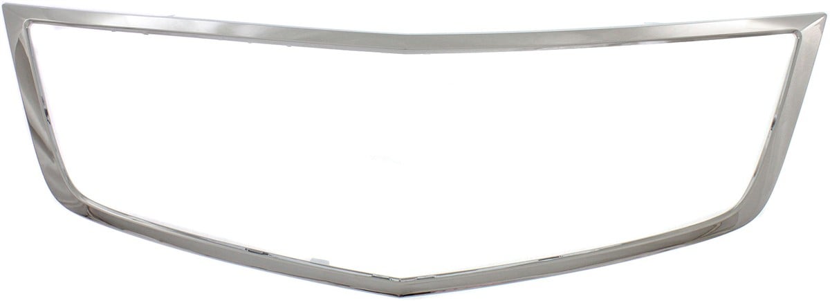 Grille Molding Surround for Acura TSX Sedan/Wagon 2011-2014, Chrome, Replacement