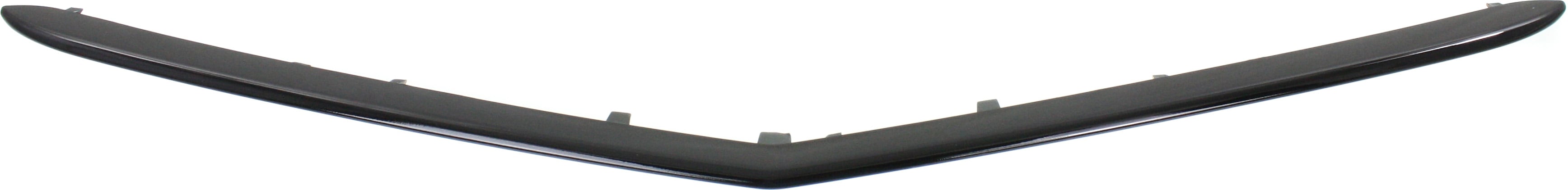 Upper Grille Molding for Acura TL 2012-2014, Painted Black, Replacement