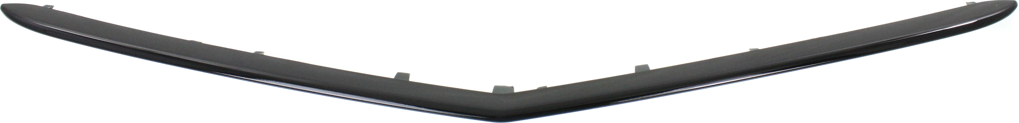Upper Grille Molding for Acura TL 2012-2014, Painted Black, Replacement
