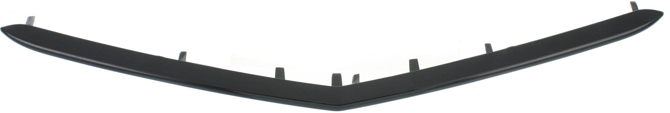 Lower Grille Molding for Acura TL 2012-2014, Painted Black, Replacement
