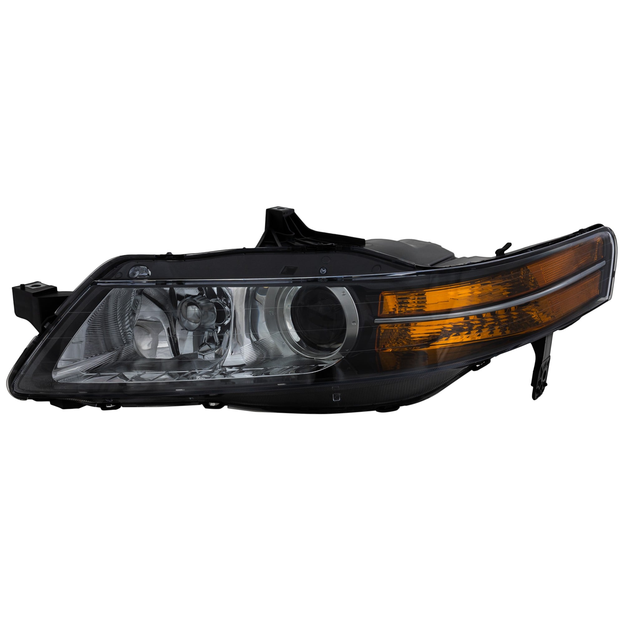 Headlight for Acura TL 2006-2006, Left (Driver) Lens and Housing, Halogen, Suitable for USA Built Vehicle, Replacement