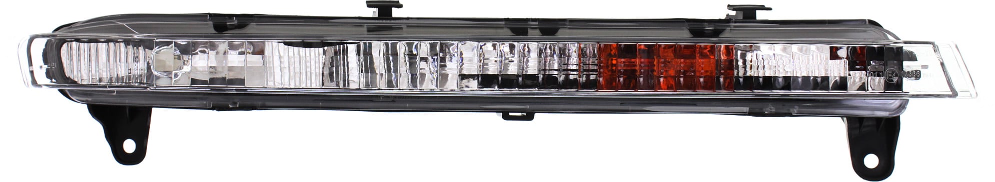 Park Light for Audi Q7 2007-2009, Right (Passenger) Side Lens and Housing, with Signal Light, without LED Light, Replacement