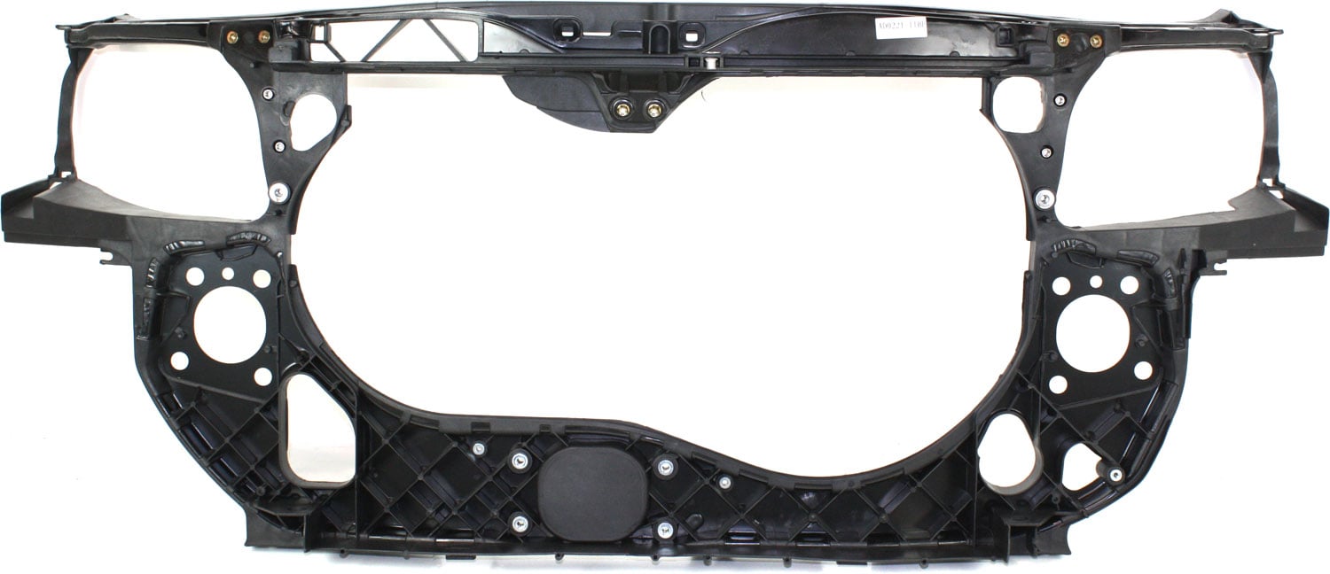 Radiator Support for Audi A4 Quattro, 2005-2009, Made of Plastic with Steel, Fits 3.2L Engine, Replacement