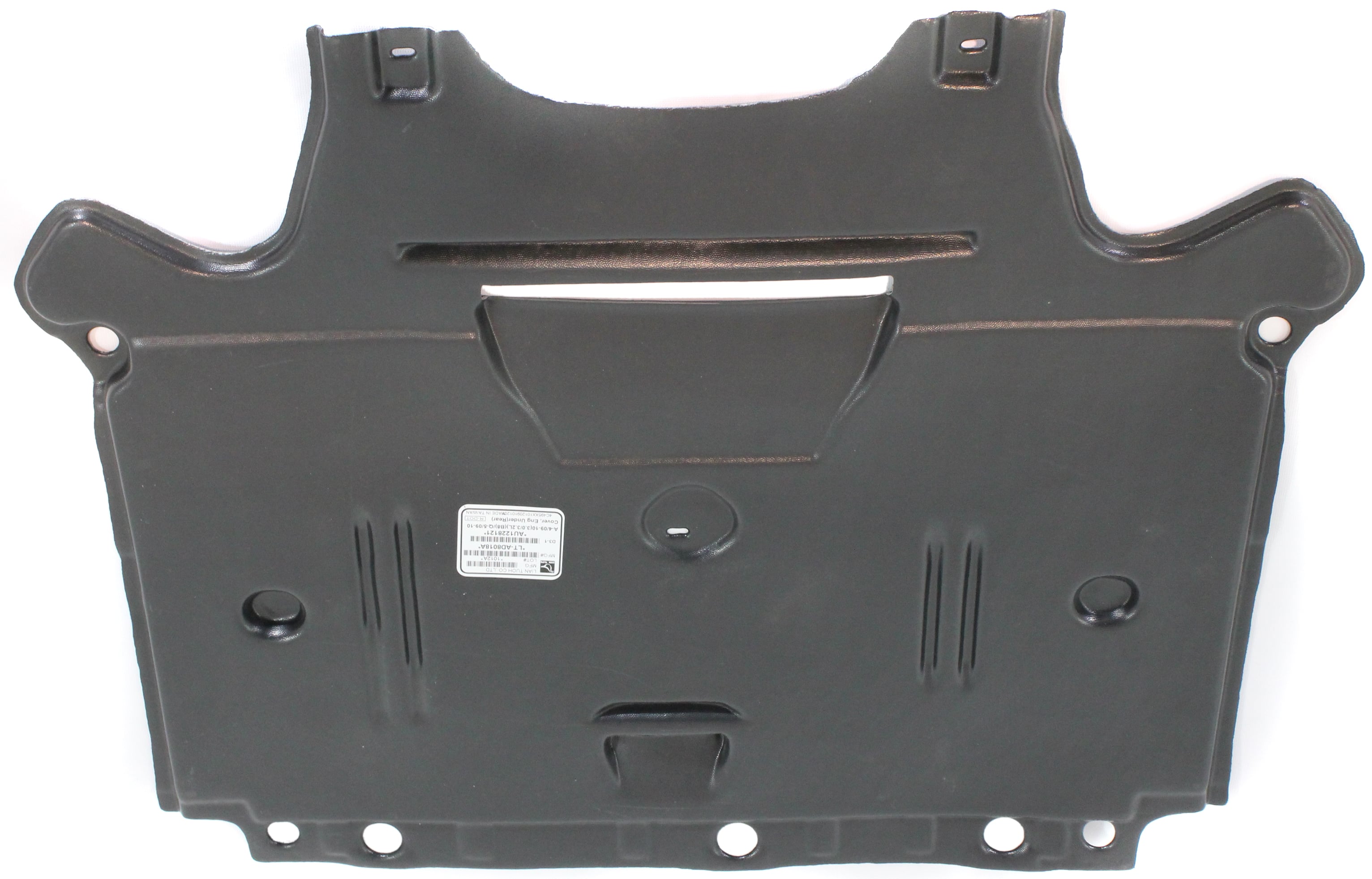 Engine Splash Shield for Audi Q5 (2009-2012, 3.2L Engine) & S4 (2010-2016, 3.0L Engine), Under Cover, Rear, Replacement