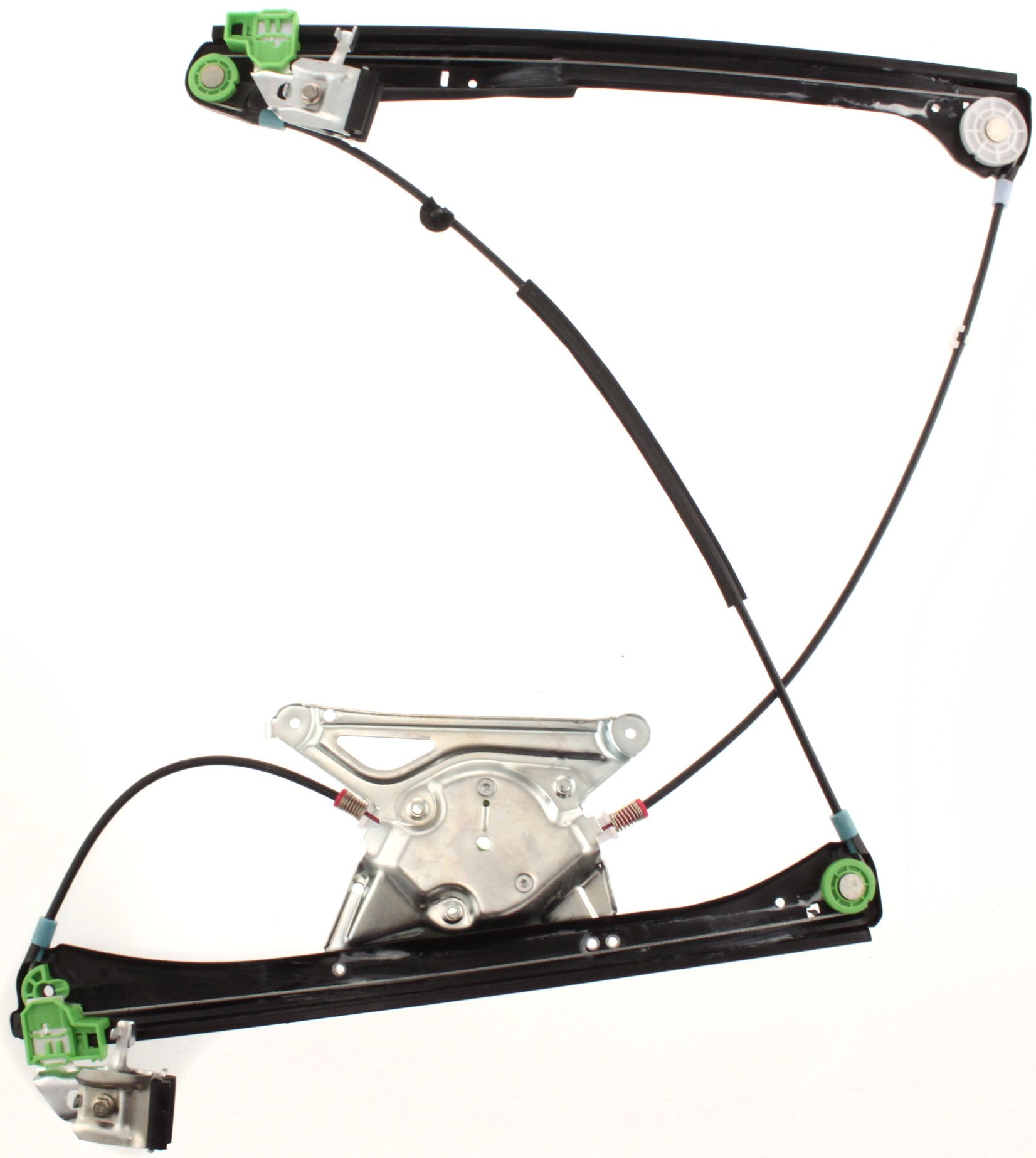Front Window Regulator for Audi A4 1996-2002, Right (Passenger), Power, Without Motor, Replacement