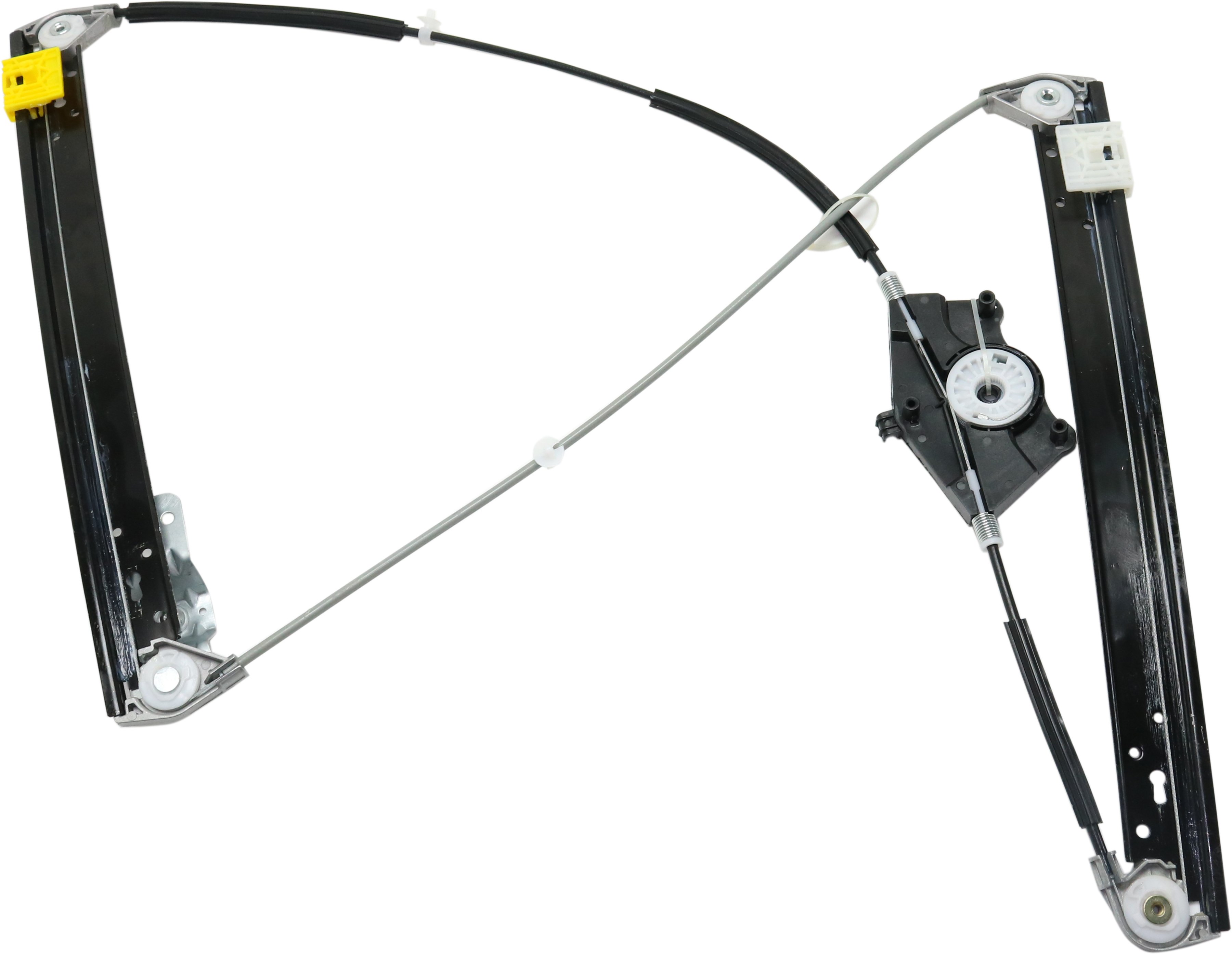 Front Window Regulator for Audi A4 2002-2008, Right (Passenger) Side, Power Operated, without Motor, Suitable for Sedan/Wagon, Replacement
