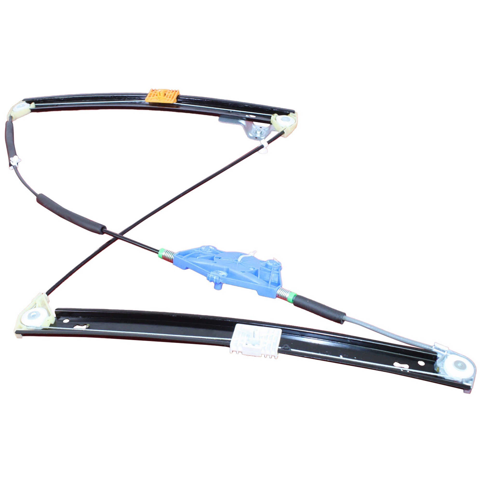 Front Window Regulator for Audi A4 2002-2008, Power, without Motor, Sedan/Wagon, Left (Driver), Replacement
