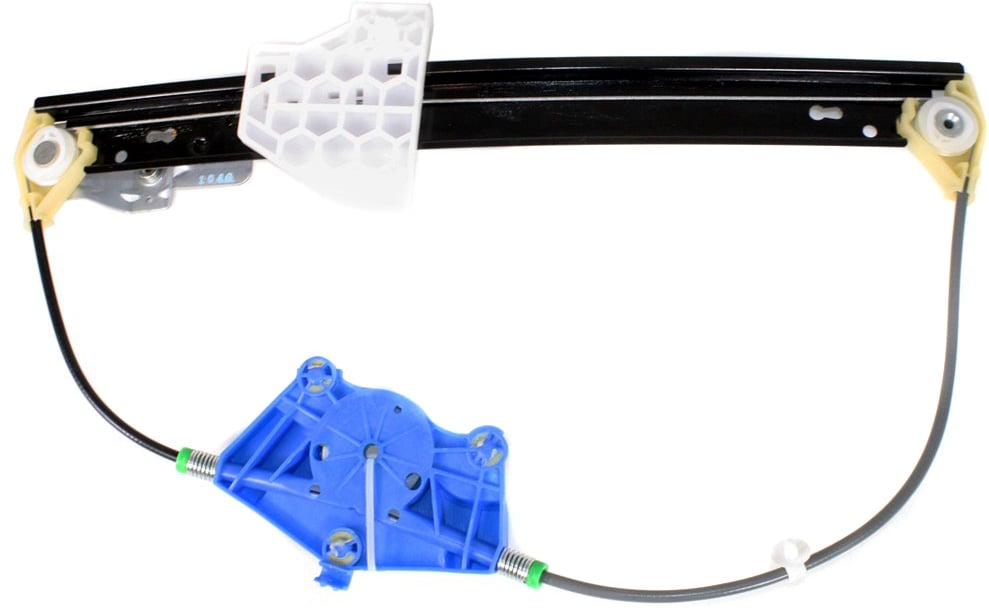 Rear Window Regulator for Audi A4 2002-2008, Right (Passenger) Side, Power, without Motor, Sedan/Wagon, Replacement