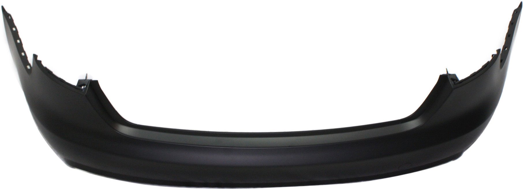 Rear Bumper Cover for Audi A4 2013-2016, Sedan, Primed (Ready to Paint), without S-Line Package or Parking Aid Sensor Holes, Replacement