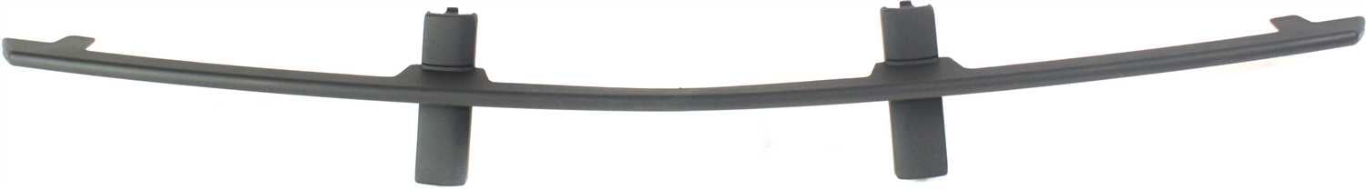 Front Bumper Grille for BMW 7-Series 2002-2005, Center Placement, Textured Black, Without Adaptive Cruise Control, Replacement Models: 745i, 745Li, 760i, 760Li