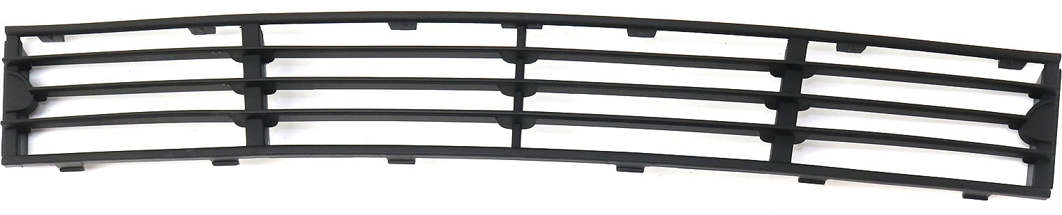 Front Bumper Grille for BMW 7-Series (2013-2015), Center Placement, Textured Surface, Without M Package and Adaptive Cruise Control, Replacement