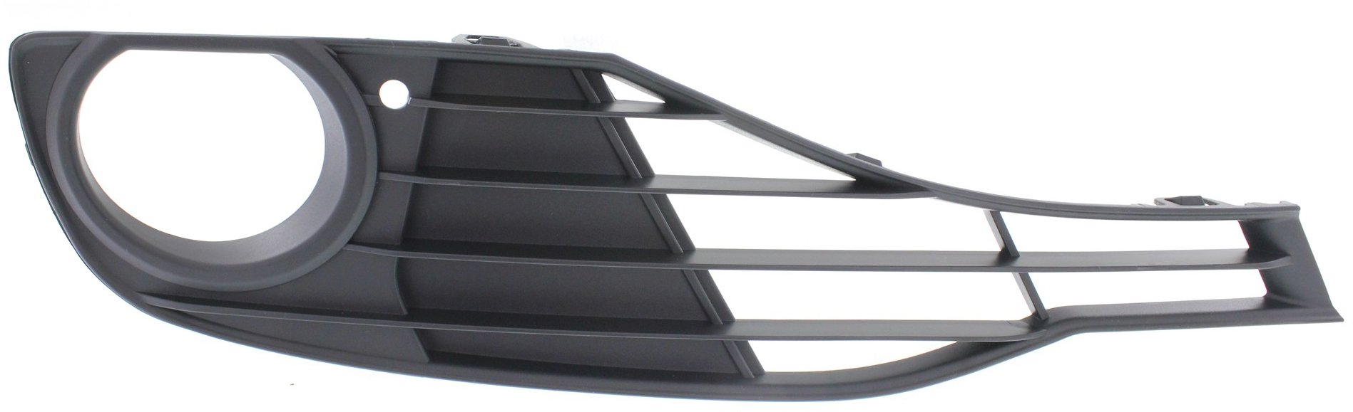 Front Fog Light Molding for BMW 3-Series 2012-2015, Right (Passenger) Side, Textured Black, Standard Without M Sport Package, Compatible with Sedan/Wagon, Replacement Models: 320i, 328i, 335i