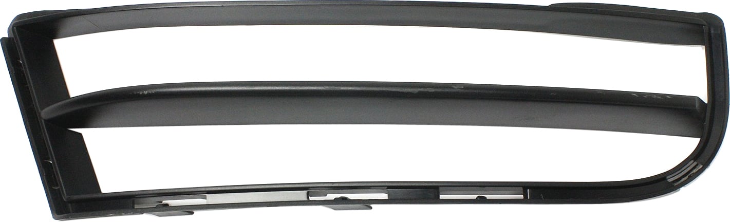 Fog Light Cover for 2008-2013 BMW 135i, Right (Passenger), Outer, Textured Black, with M Package, Convertible/Coupe, Replacement