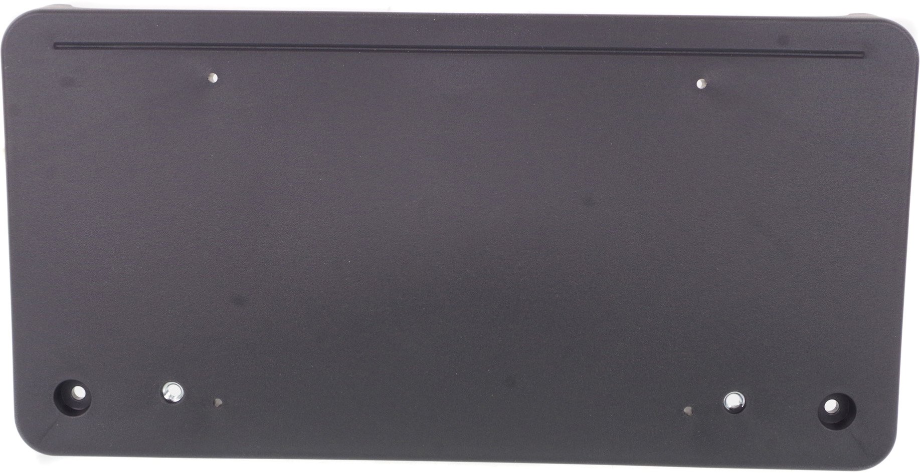 Front License Plate Bracket for BMW 5-Series 2014-2016 Sedan, Textured, without M Package, Replacement