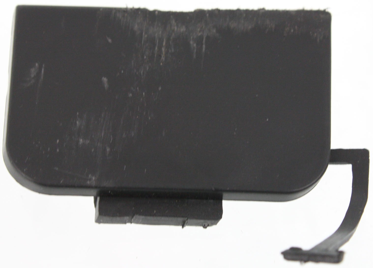 Front Bumper Tow Hook Cover for BMW 3-Series 2002-2005, Sedan/Wagon, Primed (Ready to Paint), without Sport Package, Replacement Models: 325i, 325xi, 330i, 330xi.