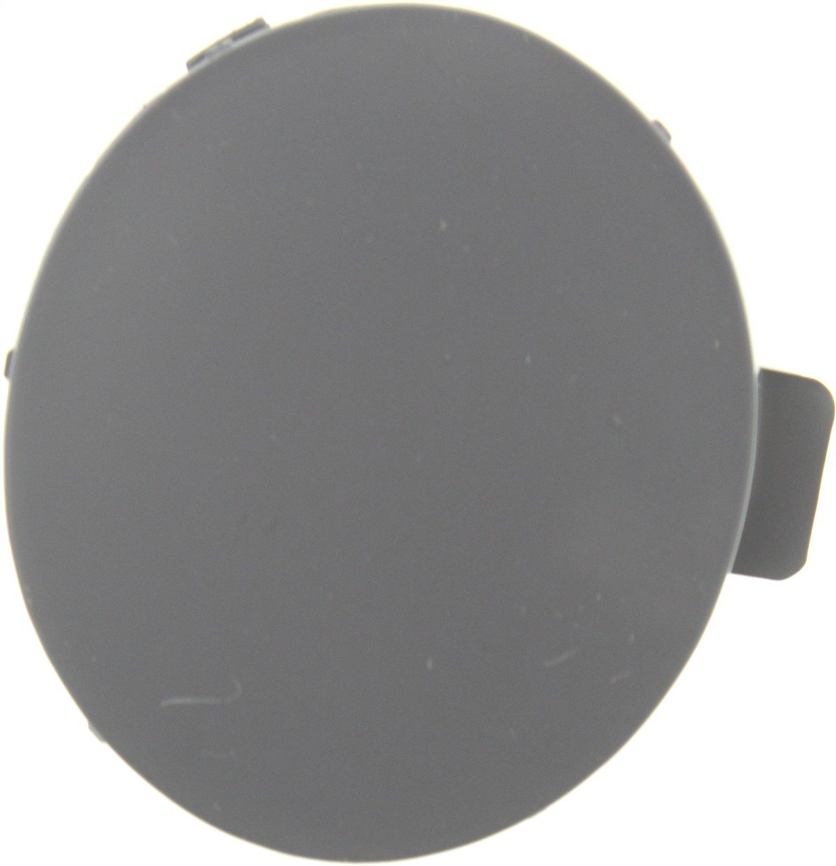 Front Bumper Tow Hook Cover for BMW 3-Series 2011-2013, Primed (Ready to Paint), Convertible/Coupe, without M Package, 3.0L Engine, Replacement Models: 328i, 335i, 335is.