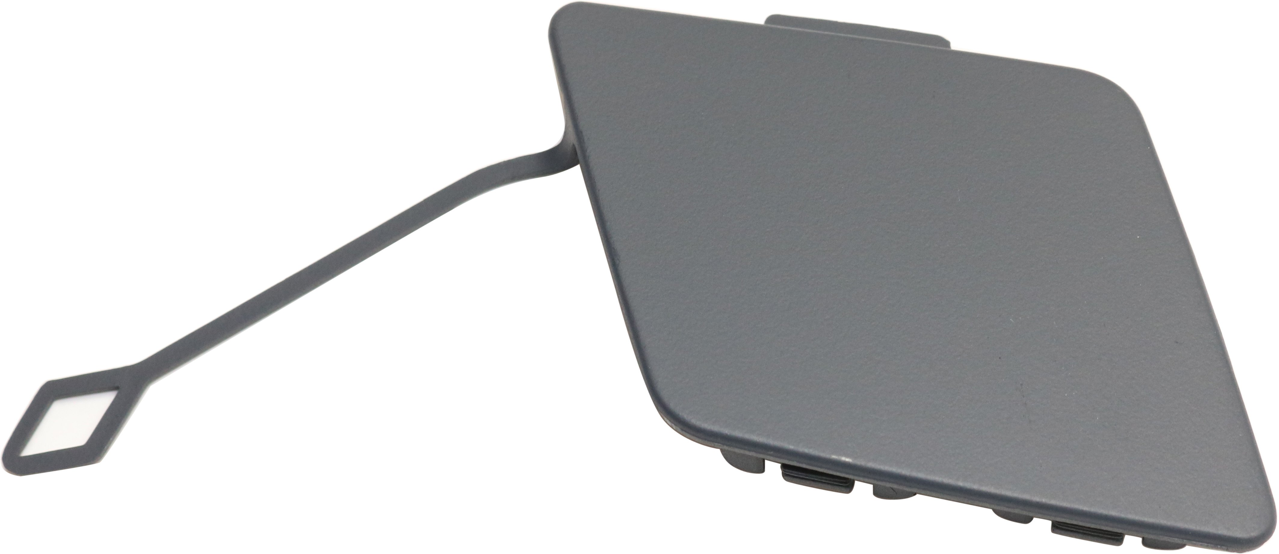 Front Bumper Tow Hook Cover for BMW 5-Series, 2014-2016 - Primed (Ready to Paint), Sedan Without M Package, Replacement