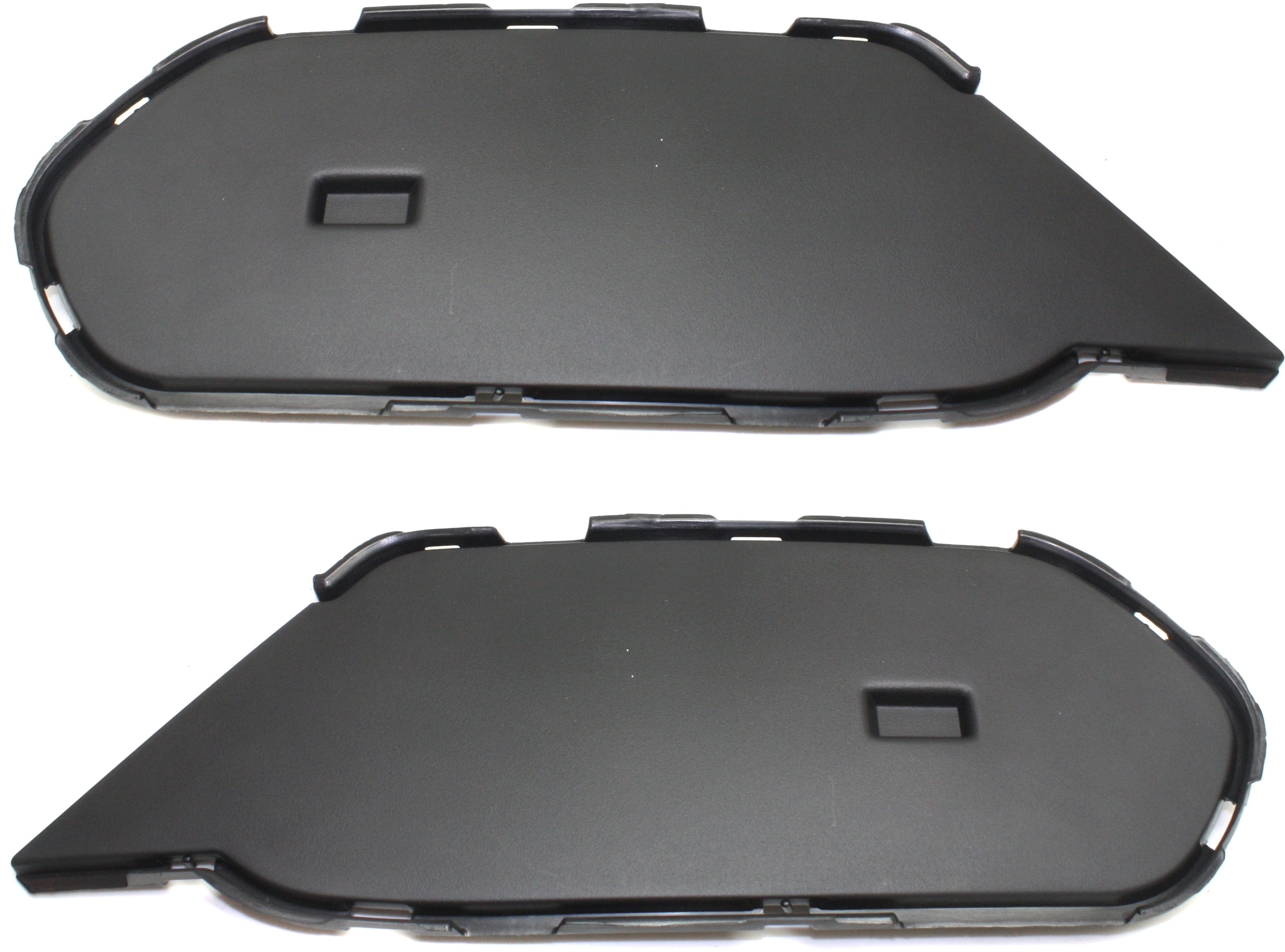 Front Bumper Grille for BMW X1 2013-2015, Right (Passenger) and Left (Driver), Inner, Textured Black, without M Sport Package, Replacement