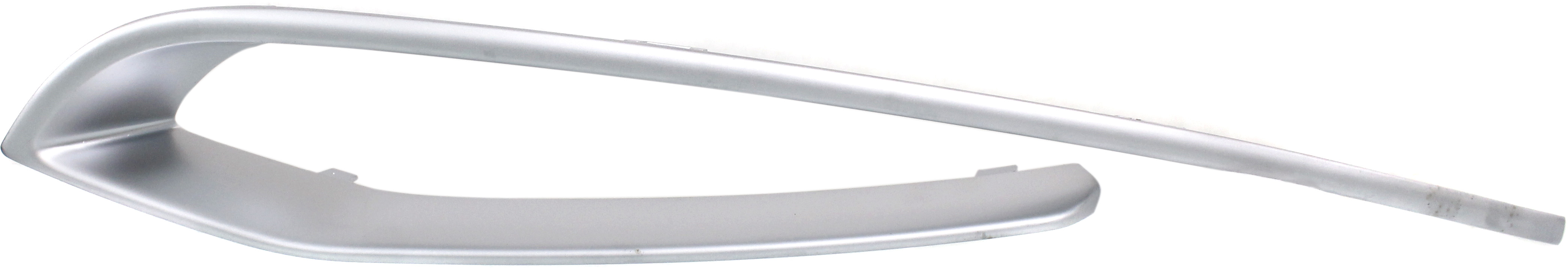 Front Bumper Grille Molding for BMW 5-Series 2014-2016, Left (Driver), Chrome, Modern Line without M Sport Package, Sedan, Replacement Models: 528i, 535i, 550i, 535d, xDrive.