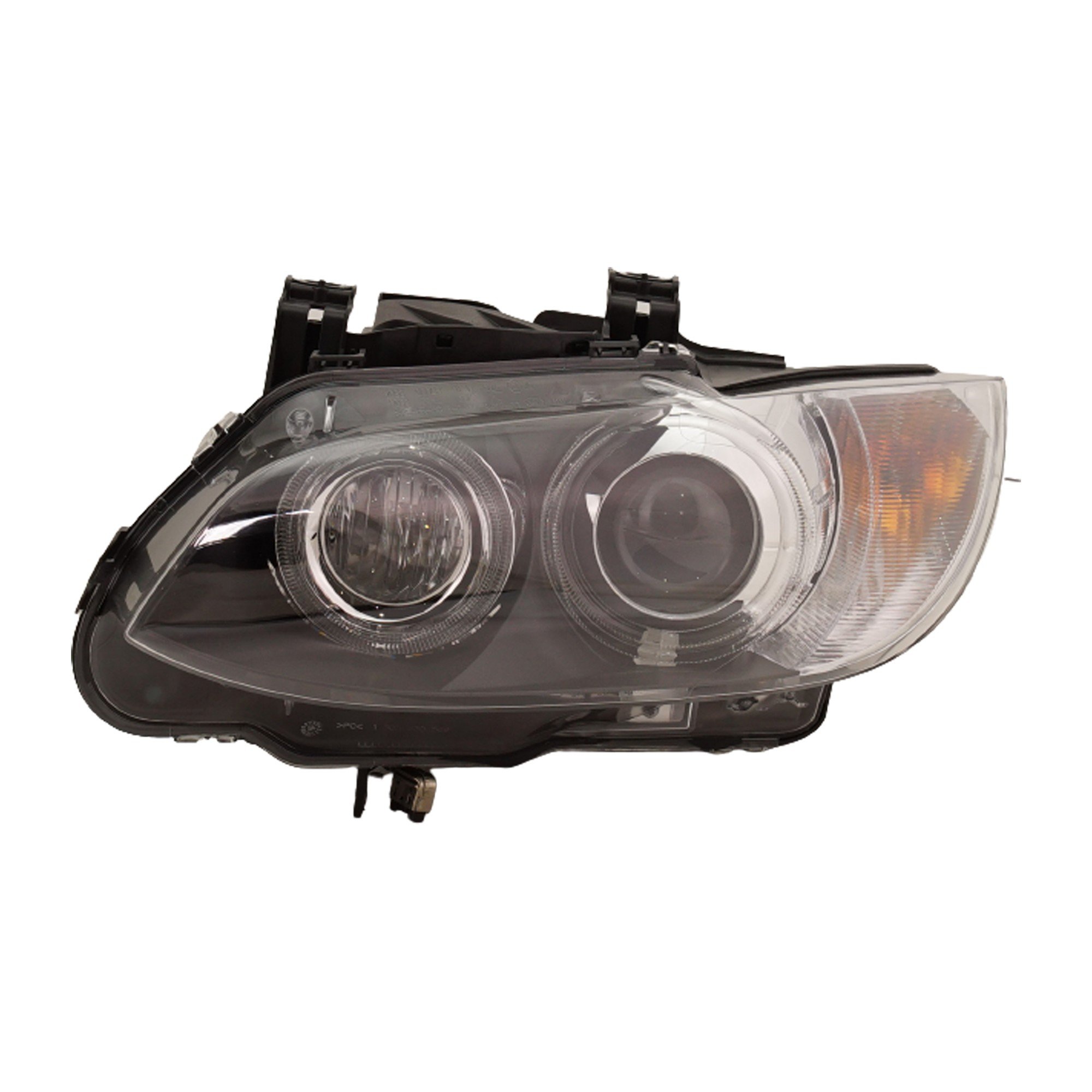 Headlight for BMW 3-Series 2007-2013, Left (Driver), Lens and Housing, Xenon, Without HID Kit, Suitable for Coupe/Convertible/Sedan, Replacement Models: 328i, 330i, 335i.