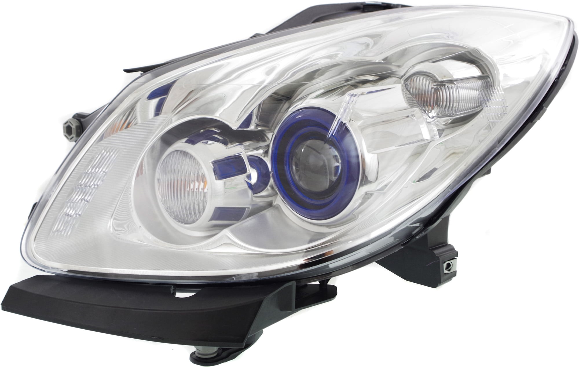 Headlight Assembly for Buick Enclave 2008-2012, Halogen, Left (Driver), without Adaptive Frontlighting System, Replacement