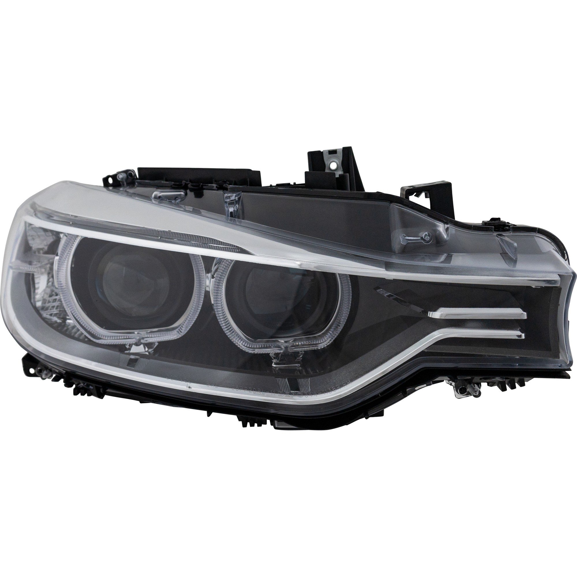 Headlight for BMW 3-Series (2012-2015) Right (Passenger), Lens and Housing, Xenon, without HID Kit, without Adaptive Headlights, Sedan/Wagon, Replacement Models: 320i, 328i, 335i