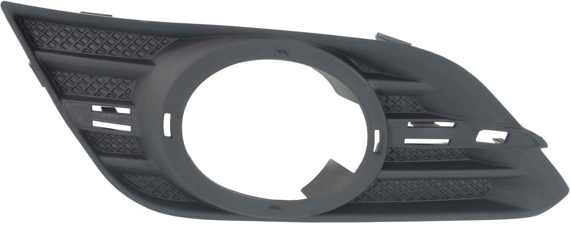 Front Fog Light Molding for Buick Encore 2013-2016, Left (Driver), Textured Black, Replacement