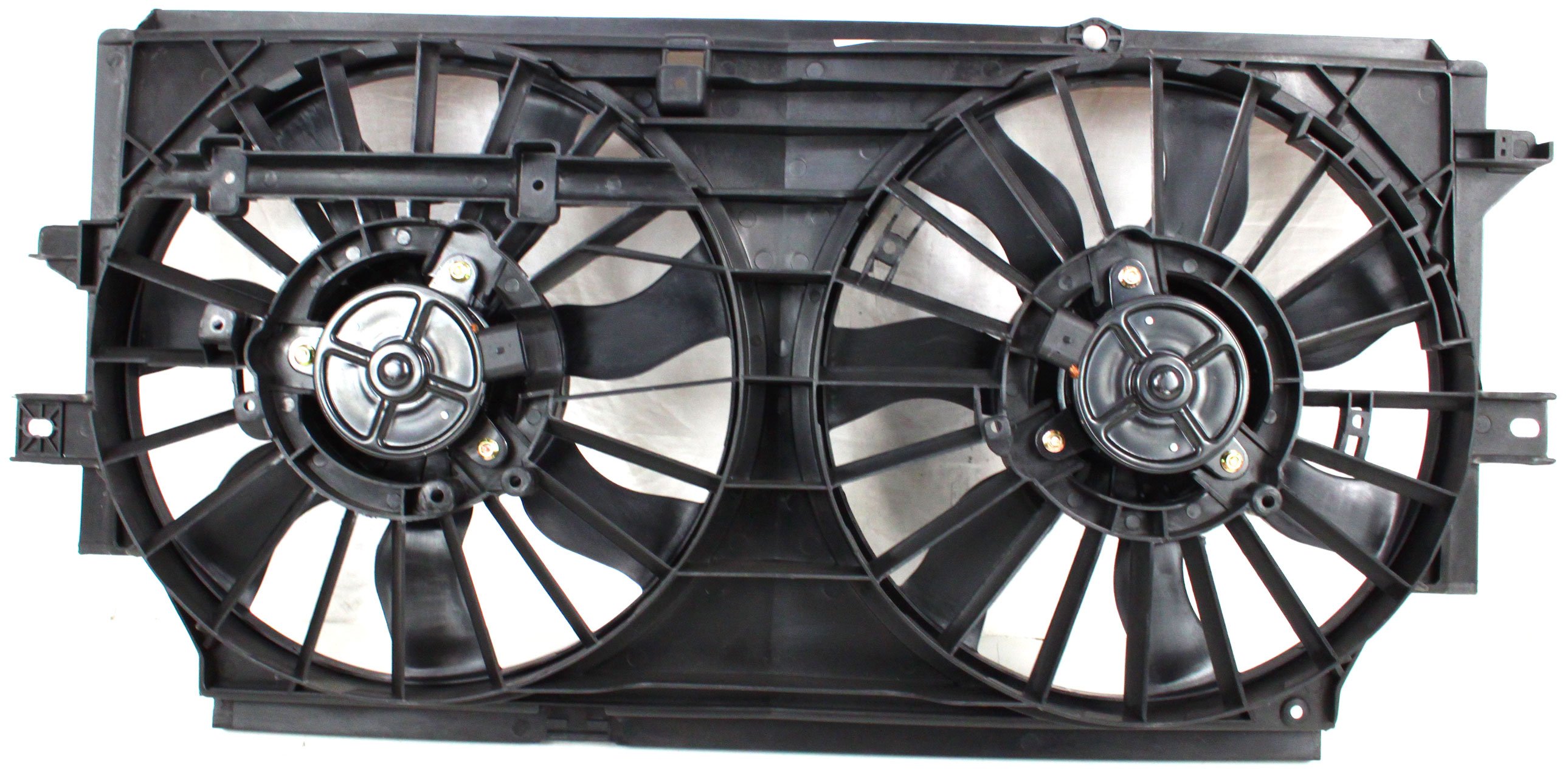 Radiator Fan Shroud Assembly for Buick Regal 2002-2004, Dual Fan, Replacement