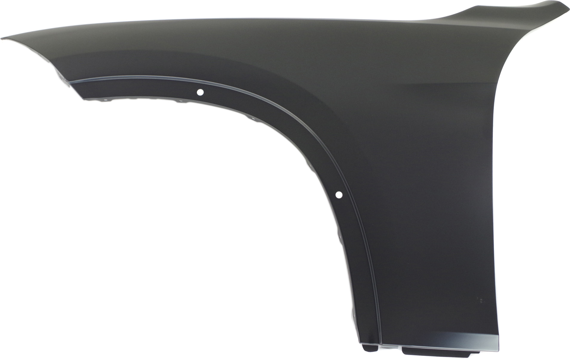 Front Fender for BMW X1 2013-2015, Left (Driver) Side, Primed (Ready to Paint), Steel, without Side Light Hole, Replacement