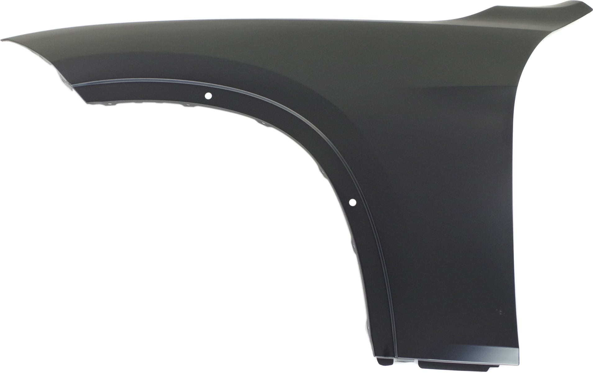 Front Fender for BMW X1 2013-2015, Left (Driver) Side, Primed (Ready to Paint), Steel, without Side Light Hole, Replacement (CAPA Certified)