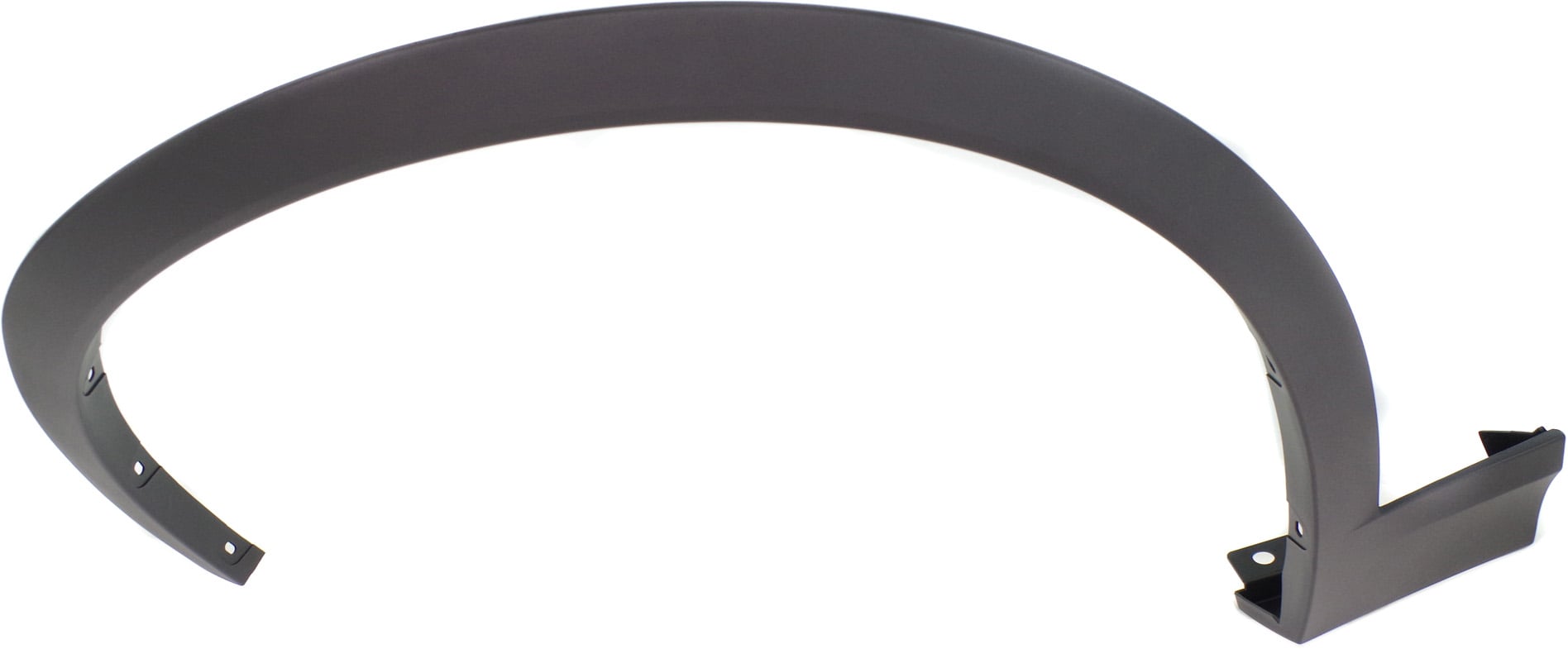 Front Wheel Opening Molding for BMW X3 2011-2017, X4 2015-2018, Left (Driver), Textured Style, Without M Package, Replacement