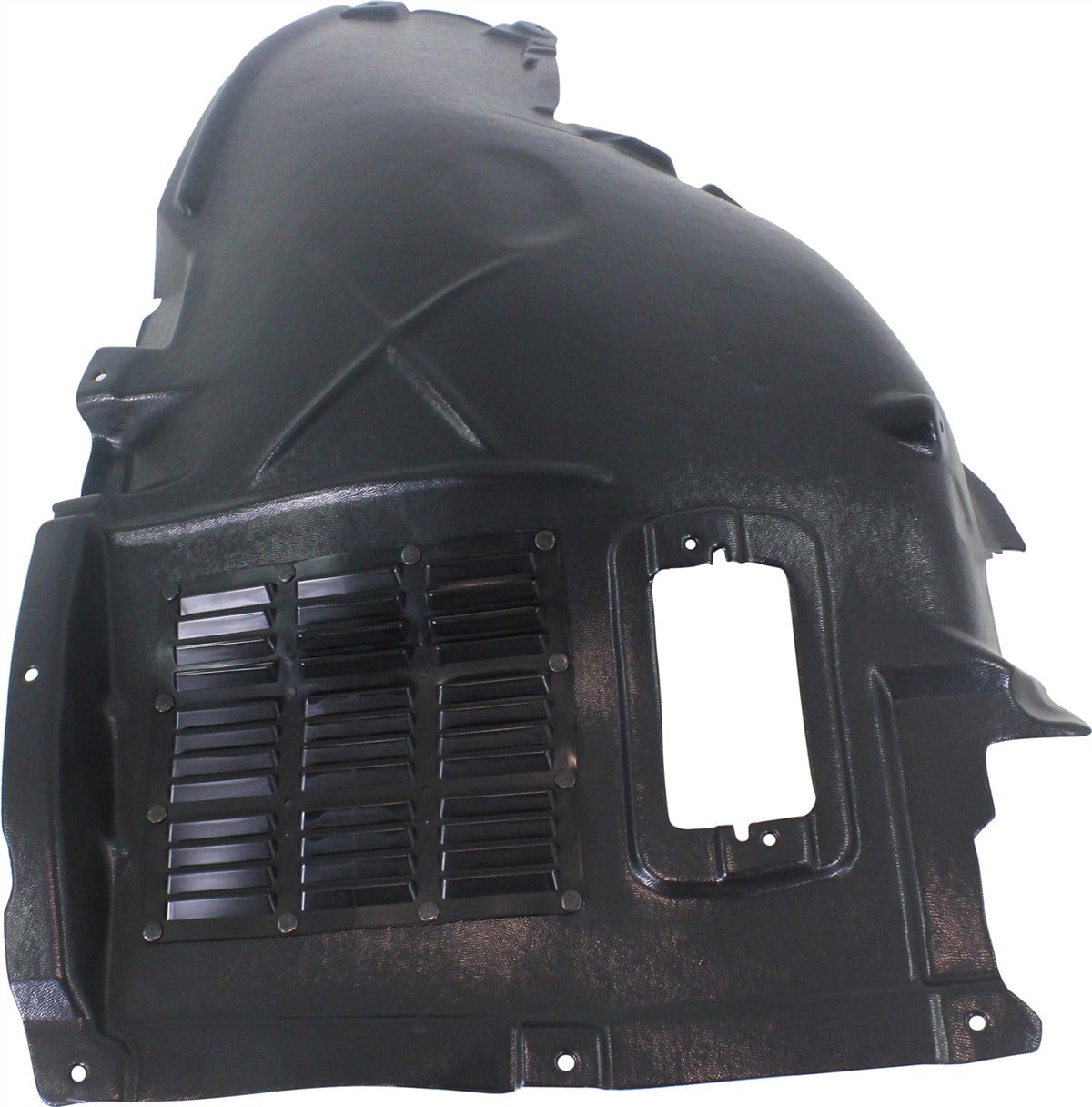 Front Fender Liner Right (Passenger) Section for BMW 7-Series 2009-2015, with M Package, Excluding Hybrid Model 2013-2015, Replacement