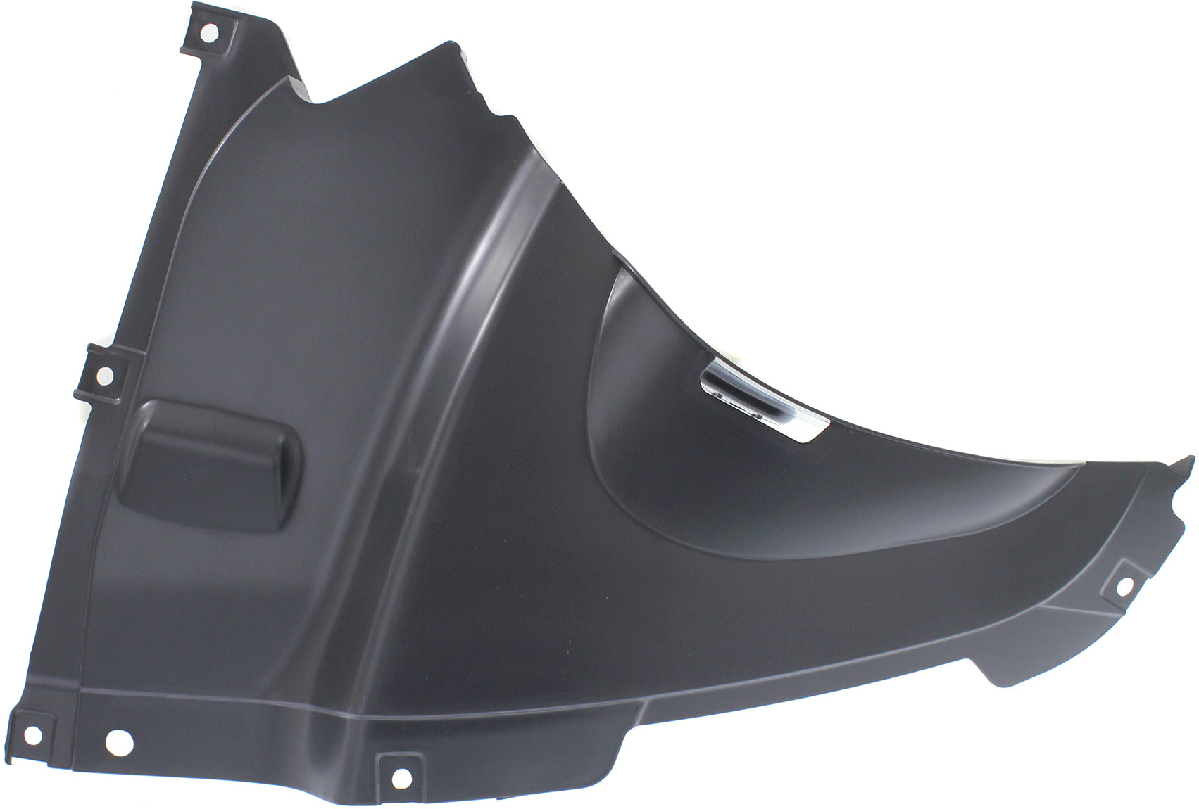 Front Fender Liner for BMW 3-Series 2013-2019, Right (Passenger), Front Section, Lower, Black, Sedan 2013-2018/Wagon 2014-2019, with M Sport Package, Replacement Fits: 320i, 328i, 330i, 335i.