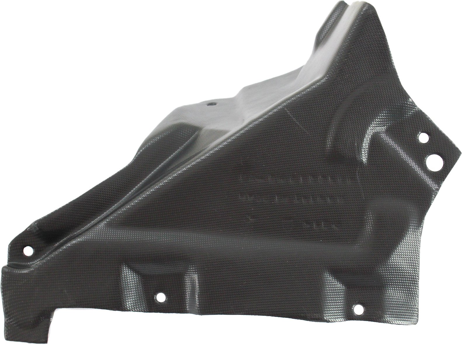 Front Fender Liner for BMW 3-Series (2007-2013), Right (Passenger) Side, Lower Reinforcement Panel, Rear Section, 3.0L Engine, Convertible/Coupe, Replacement Models: 328i, 328xi, 335i, 335is, 335xi.