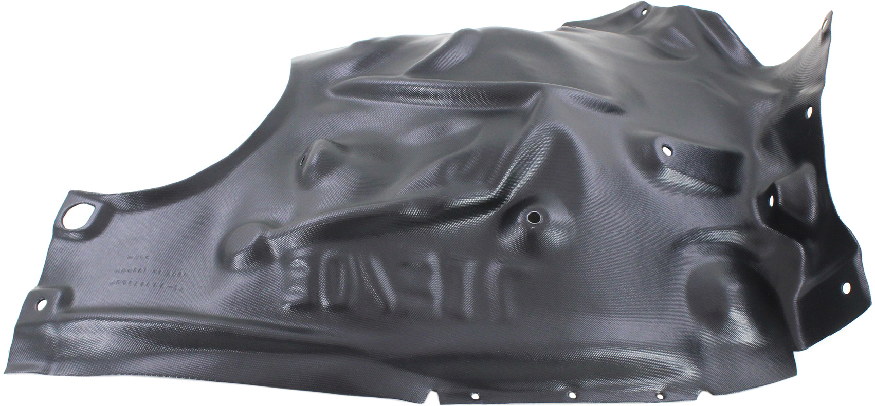 Front Fender Liner Left (Driver) for BMW 3-Series (2012-2015) Sedan/Wagon, Rear Section, Hybrid (To January 2013)/Non-Hybrid, Replacement