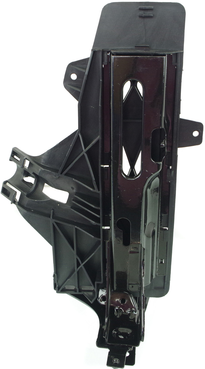 Radiator Support for BMW 5-Series 2011-2016, Left (Driver) Side, Plastic, Sedan, Replacement for models 528i, 535i, 550i.