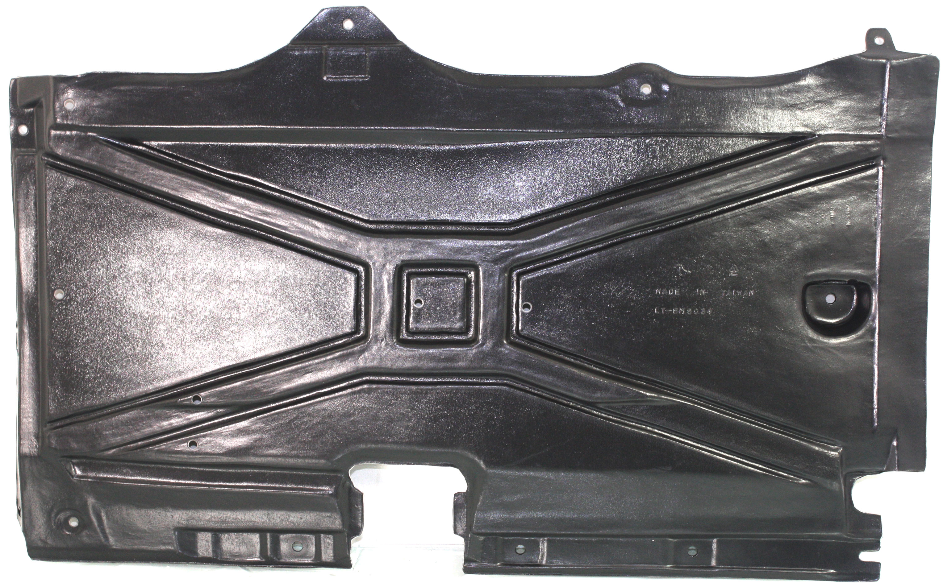 Engine Splash Shield for BMW 5-Series (1997-2003), Under Cover, Right (Passenger) Side, Lateral Floor Cover, Replacement (Includes 520i, 523i, 528i, 530i, 535i, 540i, 545i, M5)