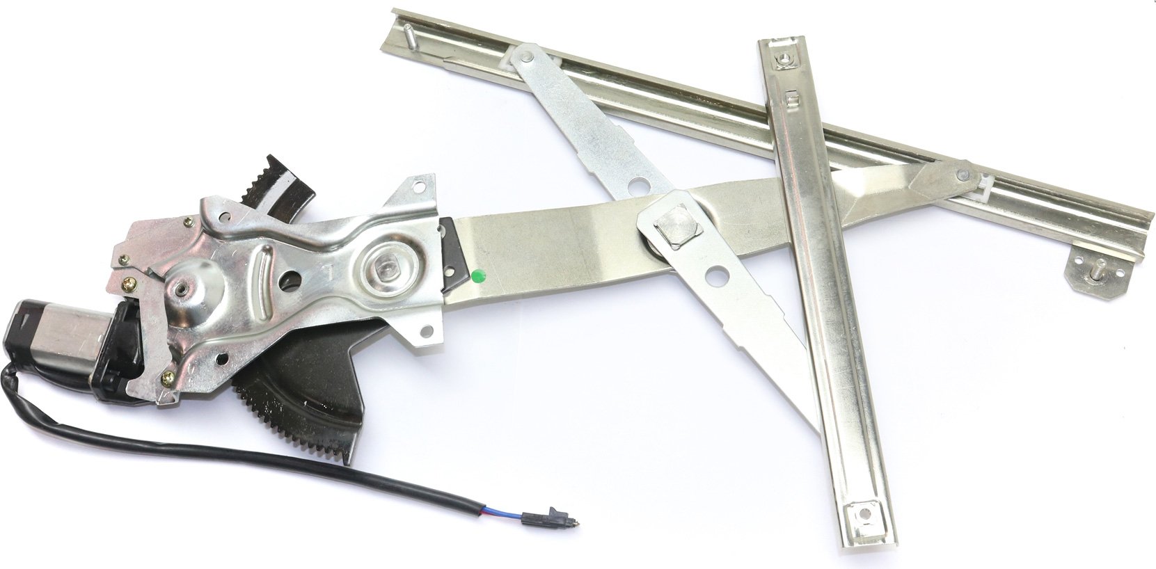 Power Front Window Regulator with Motor for 1992-1998 Pontiac Grand AM, Left (Driver), Sedan, Replacement