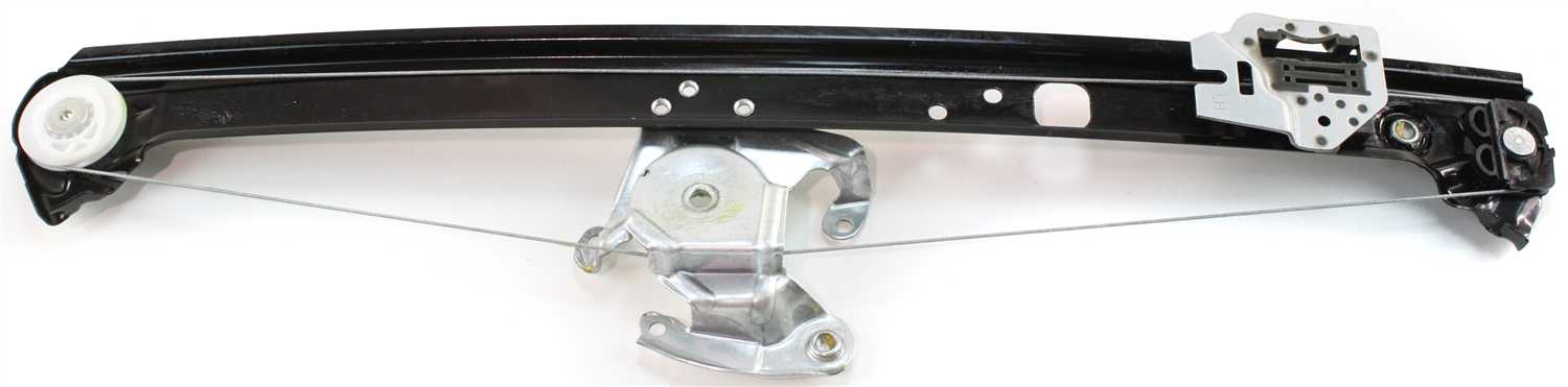 Power Rear Window Regulator for BMW X5 2000-2006, Left (Driver), without Motor, New, Replacement