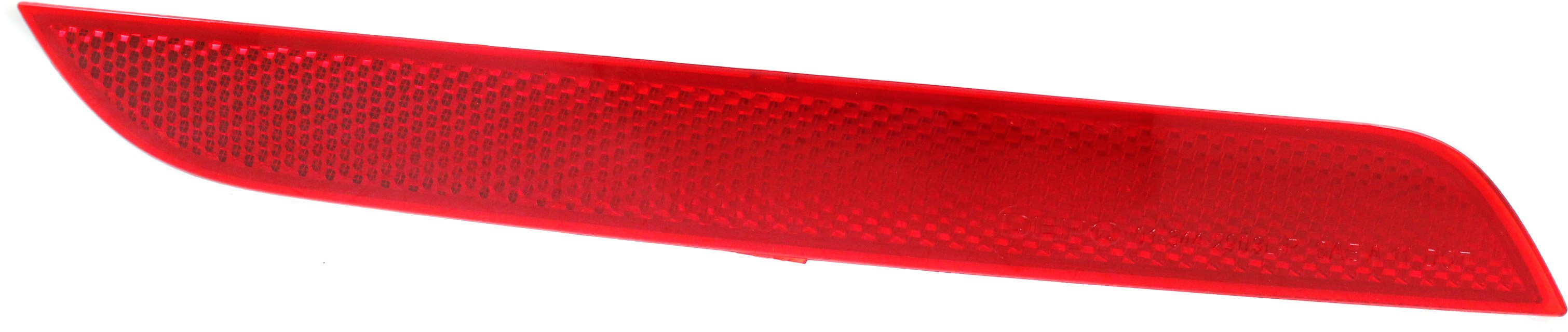 Rear Bumper Reflector Light for BMW 3-Series (2012-2015), 4-Series (2014-2017) Left (Driver), Not for M Sport Line, Convertible/Coupe/Hatchback/Sedan, Replacement. Models: 320i, 328i, 335i, 340i, F30, 428i, 435i, F32. (CAPA Certified)