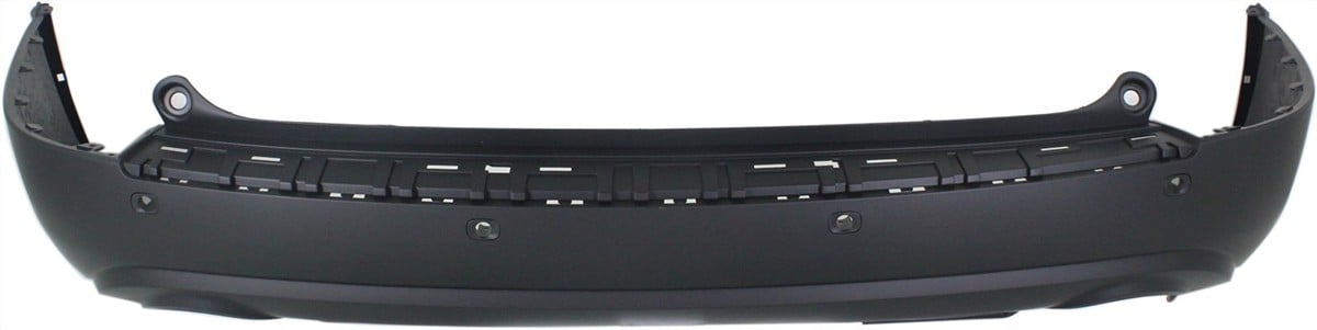 Rear Bumper Cover for Buick Enclave 2008-2012, Primed (Ready to Paint), with Parking Aid Sensor Holes, Replacement (CAPA Certified)
