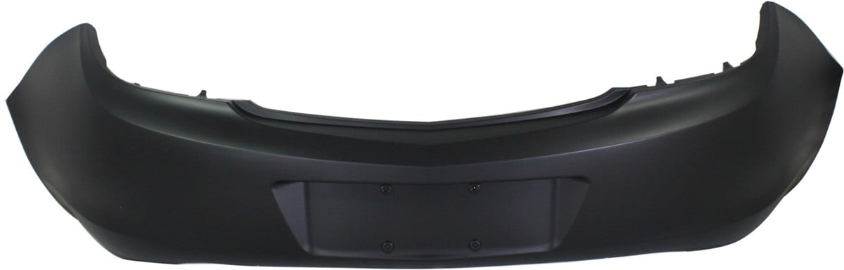 Rear Bumper Cover for Buick Regal 2011-2013, Primed (Ready to Paint), without Parking Aid Sensor Holes, Base/CXL Models, Replacement (CAPA Certified)