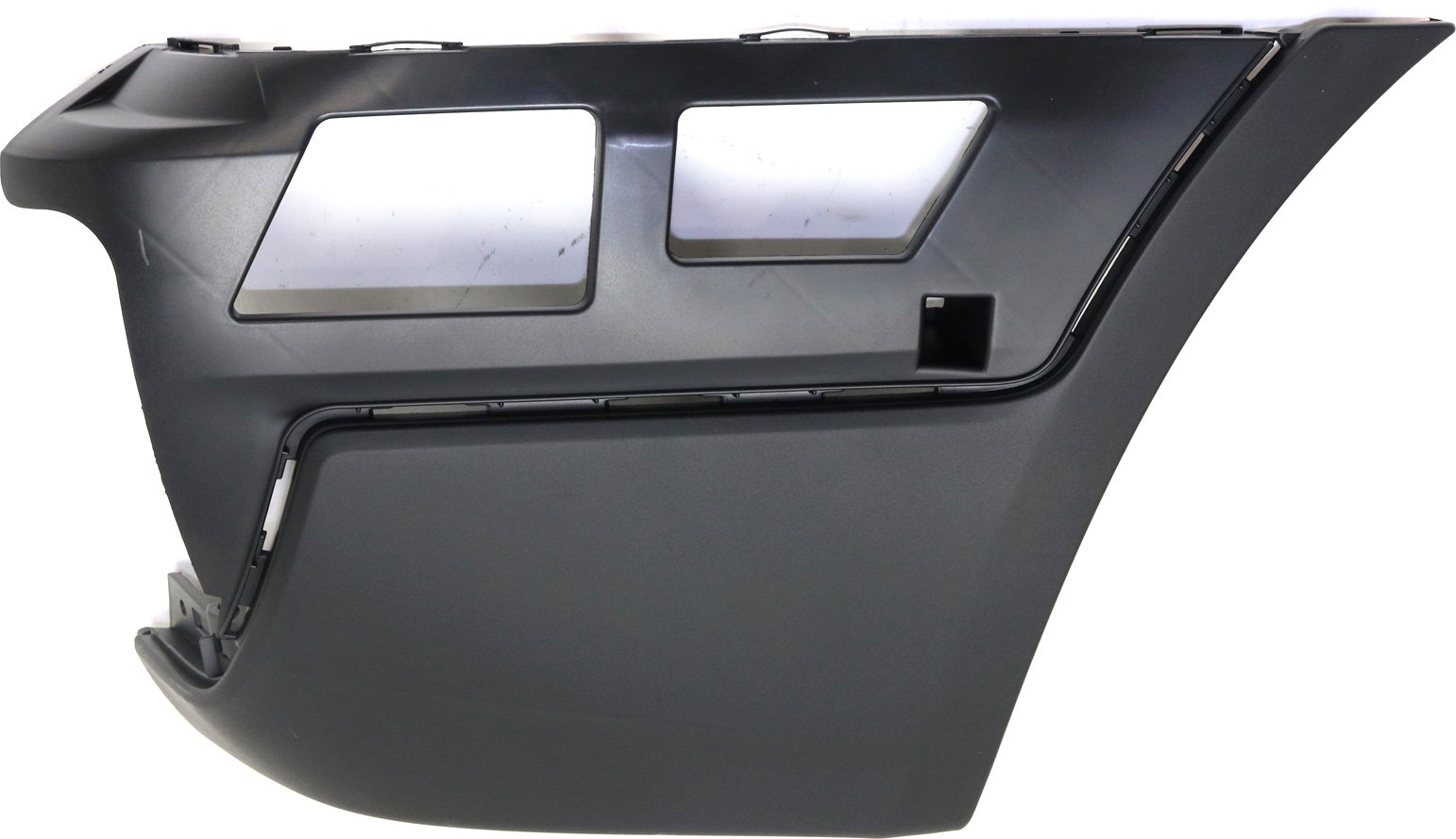 Rear Bumper End Cover for BMW X3 2007-2010, Right (Passenger) Side, Textured, without M Package, Replacement