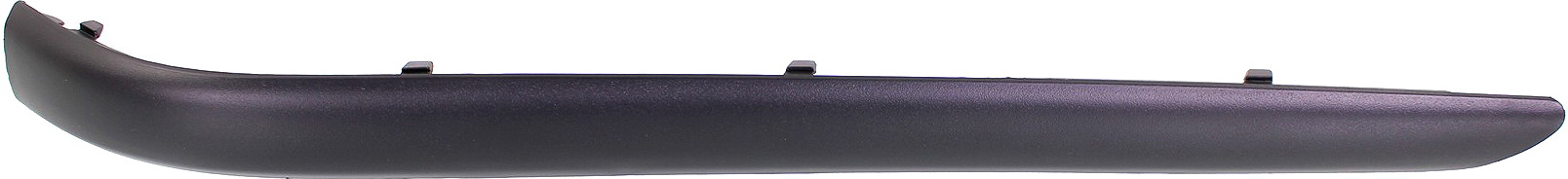 Rear Bumper Molding for BMW 3-Series 2002-2005 Sedan, Right (Passenger), Primed Black (Ready to Paint), Replacement Models: 320i, 325i, 330i.