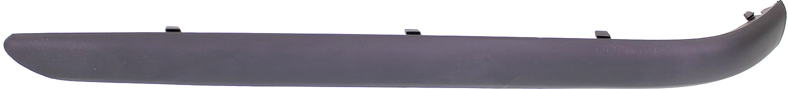 Rear Bumper Molding for BMW 3-Series 2002-2005, Left (Driver), Sedan, Primed Black (Ready to Paint), Replacement Models: 325i, 330i, 328i