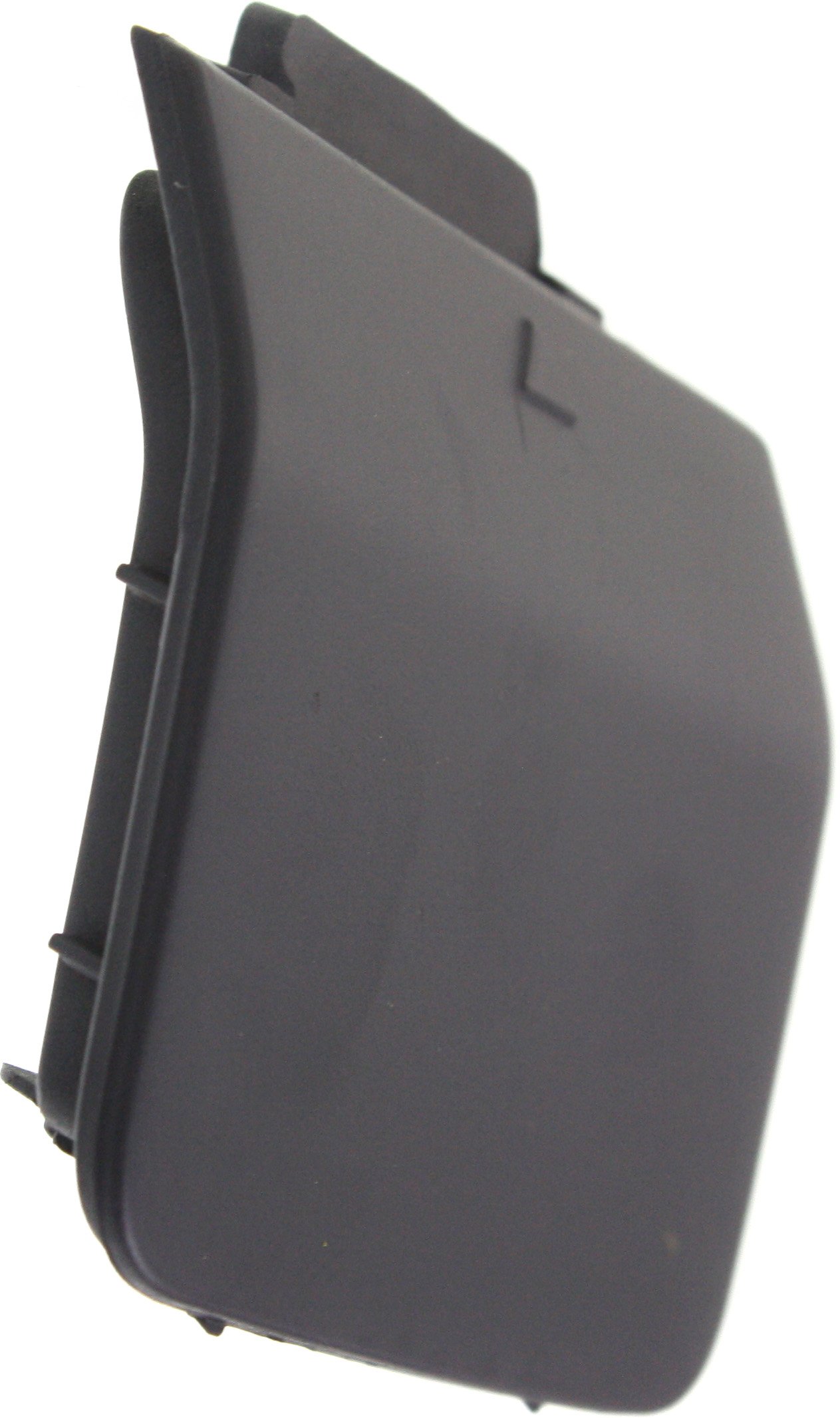 Rear Bumper Tow Hook Cover for BMW 5-Series 2004-2010, Sedan, with M Package, Primed (Ready to Paint), Replacement - Fits models 525i, 530i, 535i, 540i, 545i, 550i.