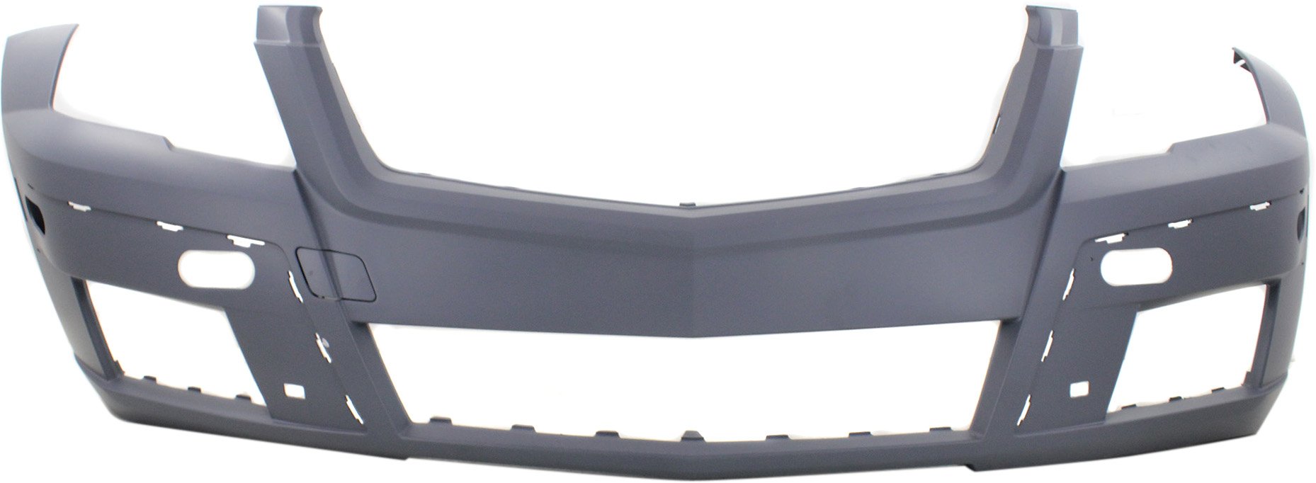 Front Bumper Cover for Mercedes GLK350 2010-2012, Primed (Ready to Paint), without AMG Styling Package, with Off-Road Package, without Headlight Washer and Parktronic Holes, Replacement